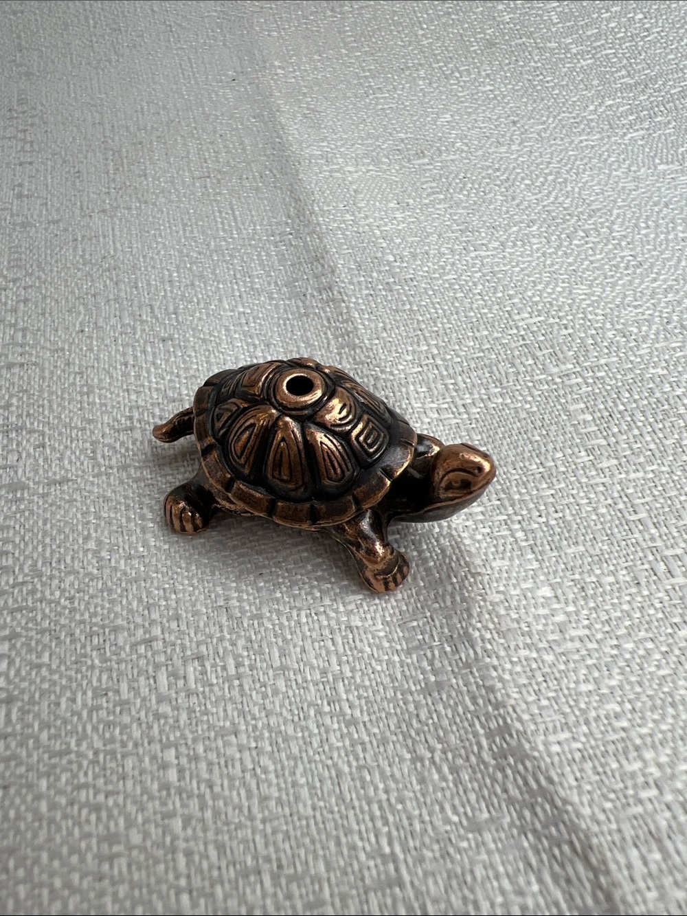 Turtle incense holder approximately one and a quarter inch